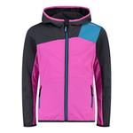 Толстовка на молнии CMP Fix Hood 32E4425, розовый - фото