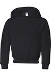 Толстовка с капюшоном JERZEES NuBlend Youth, черный - фото