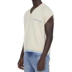 Вышитый жилет с V-образным вырезом DIOR, сине-желтый - фото 6