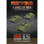 Фигурки Flames Of War: T-70 Tank Company (X3 Plastic) - фото