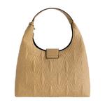 Стеганая сумка-хобо True Religions Horseshoe Medium, коричневый - фото 2