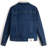 Мужская джинсовая куртка Calvin Klein, цвет 1A4 - Denim Blue - фото