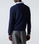 Кашемировый свитер Zegna, Navy - фото 4