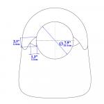 K-Tek KSH2 Stingray Audio SunHat (Black) KSH2 - фото 7