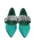 Балетки Ital-Design, зеленый - фото 4