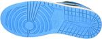 Nike Mens Air Jordan 1 Basso, Black Blue University 041 - фото 5
