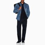 ARMANI EXCHANGE Мужская синяя рубашка - фото 4