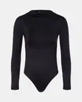 Женское боди с длинным рукавом Easy Wear, черный - фото
