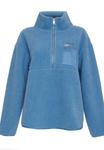 Джемпер Threadbare 1/4 ZIP, Blue - фото 5