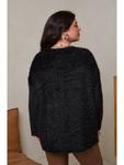 Пуловер Curvy Lady, черный - фото 3