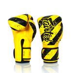 Перчатки Fairtex Microfiber Gloves - Art Collections - Grunge, желтый - фото 2