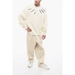 Белый хлопковый свитер Marcelo Burlon, White - фото 4