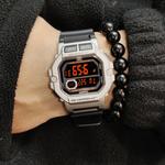 CASIO Часы Retrofit Series Quartz Movement Resin Strap Watch Men's Watch Black Dial - фото 10