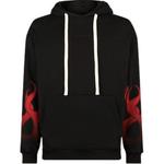 Худи с принтом flame Vision Of Super, черный - фото 3