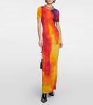 Платье макси с принтом Rabanne, Plastic Art - фото 2