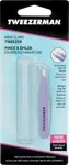 Пинцет скошенный мини-лаванда 1шт. Tweezerman - фото
