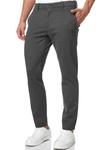 Брюки чинос INDICODE Regular Chino Pants, серый - фото 2