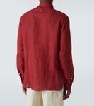 Льняная рубашка Rubinacci, красный - фото 4