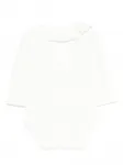 Боди с вышивкой на воротнике Patachou, белый - фото 2