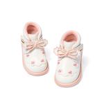 Детские кожаные ботинки для дошкольников Snoffy, кремовый/белый - фото 3