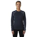 Лонгслив Helly Hansen Lifa Merino Midweight Crew, синий - фото