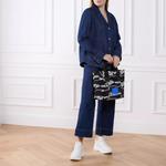 Сумка тоут с логотипом в сложенном виде Karl Lagerfeld Jeans, черный - фото 2