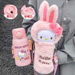 Термостакан Sanrio, Jade Cinnamon Dog (Includes Cleaning Tools + Hello Kitty Stickers + Keychain + Gift Bag) - фото 9