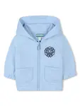Базовое худи Kenzo Kids, синий - фото