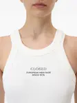 Топ с логотипом Closed, белый - фото 5