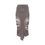 Юбка Rick Owens Calf Tanja Skirt, Dust - фото