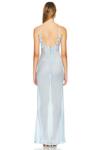 Платье макси мартини Sndys, цвет lagoon - фото 3
