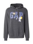 Толстовка GAP SNOOPY X , темно-серый - фото