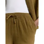 Брюки Tom Tailor Textured Soft, зеленый - фото 5