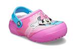 Кроссовки fun lab disney minnie lined clogs 'pink blue' Crocs, розовый - фото 3