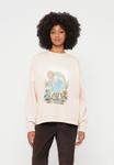 Толстовка Roxy LINEUP OVERSIZED CREW, Parchment/Off-White - фото