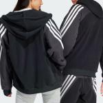 Куртка Future Icons унисекс черная Adidas, черный - фото 3