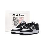 Nike Кроссовки для скейтбординга Air Force 1, унисекс, низкие, белые - фото