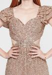 Платье BEAUUT SEQUINS, Taupe Blush/Taupe - фото 4