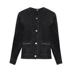 Куртка Givenchy Collarless Chain Jacket, черный - фото
