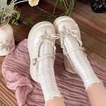 Туфли Platform Mary Jane Shoes 5cm Medd, бежевый - фото 8