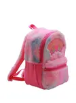 Рюкзак с эффектом меха и тай-дай Billieblush, розовый - фото 2
