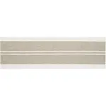 Дорожка на стол Java Gözze, серо-коричневый/белый - фото