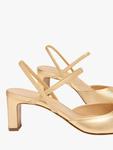 Эластичные кожаные туфли Ellonby Russell & Bromley, Gold - фото 3