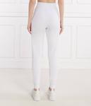 Спортивные брюки женские Armani Exchange хлопковые однотонные, белый - фото 4