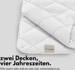 Одеяло 140x200 см, двухкомпонентное, всесезонное, дышащее Sämann - фото 2