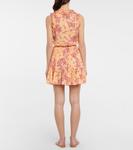 Мини-платье с принтом Triny Poupette St Barth, Orange Grenade - фото 3