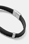Кожаный браслет Medicine, черный - фото 2