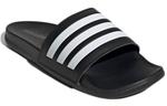Шлепанцы Adidas Adilette Comfort Slides Core Black Cloud White - фото 2