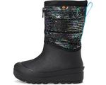 Ботинки Bogs Kids Snow Shell Zip - Metallic Stripes, черный мульти - фото 4