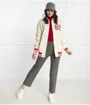 Бомбер Oversize fit Tommy Hilfiger, белый - фото 2